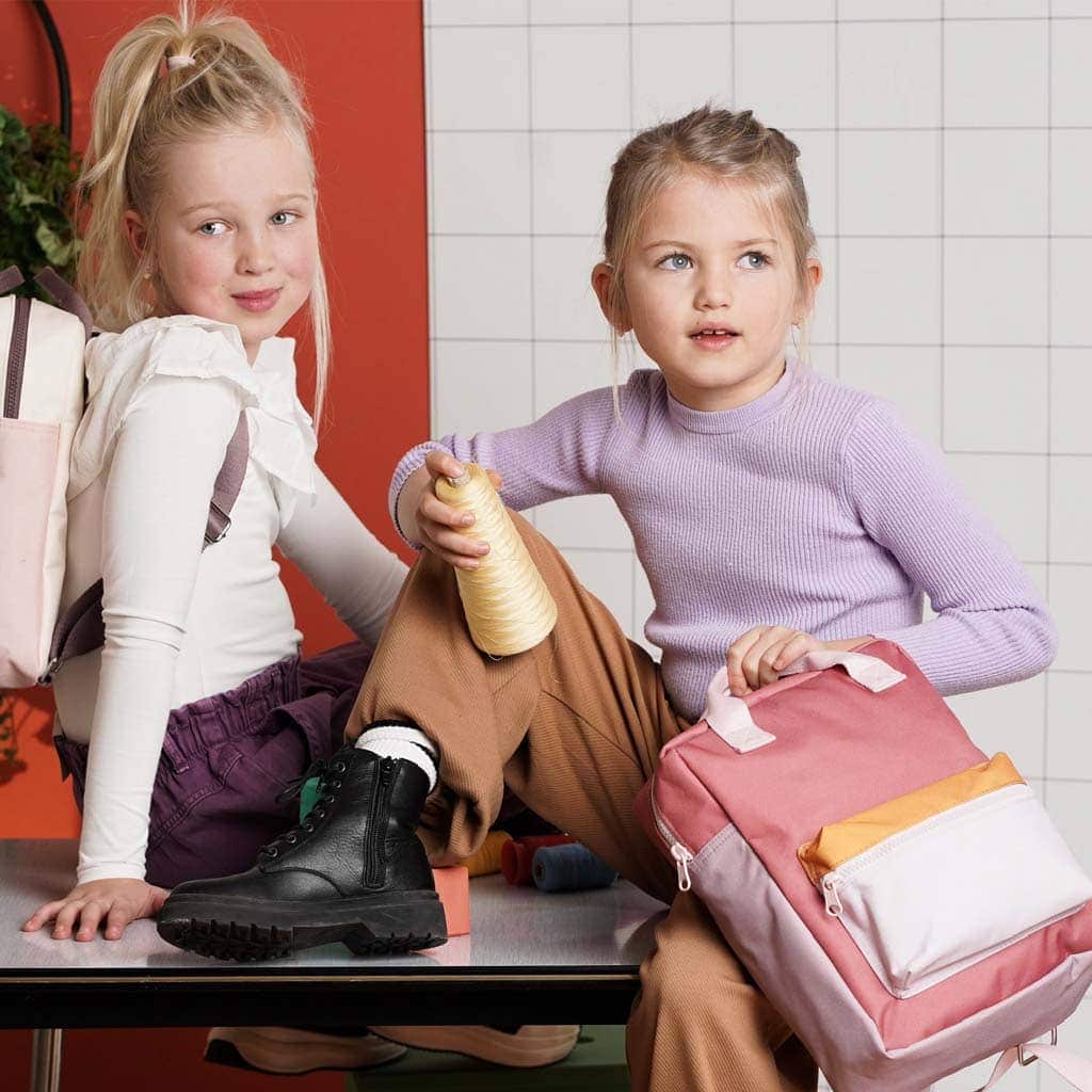 Backpack Colorblock – Vintage Pink - Image 5